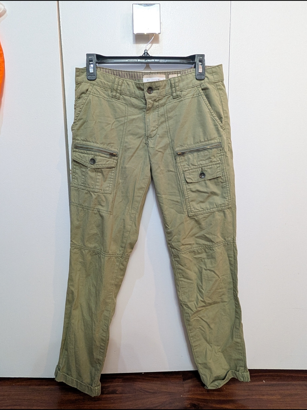 Anthropologie Hei Hei Green/Olive Cargo Pants
